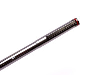 2000 Rotring (400) Esprit Anthracite Gunmetal Dark Grey Anodized M Nib Fountain Pen