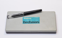 1970s Complete PELIKAN Technos / Graphos Technical Drawing Drafting Pen Set - Rapidograph - Developed by Rotring