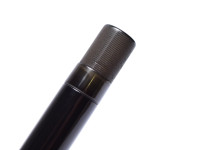 1937 ('38 '39 '40) Pelikan 100 Danzig Celluloid & Ebonite All Black EF to BB Super Flexible CN Nib Piston Fountain Pen
