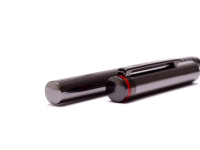 2000 Rotring (400) Esprit Anthracite Gunmetal Dark Grey Anodized M Nib Fountain Pen