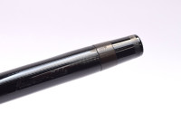 Stunning Original 1930s Obsidian Black Glass Like Celluloid KAWECO ELITE No. 187 F Super Flexible EF to 3B 14K Two Tone Nib Piston Fountain Pen from the "Attic Find"