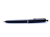 Vintage 1960s Montblanc Pix No. 26 1.18mm Lead Black Resin & Gold Push Button Repeater Mechanical Pencil