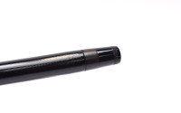 Stunning Original 1930s Obsidian Black Glass Like Celluloid KAWECO ELITE No. 187 F Super Flexible EF to 3B 14K Two Tone Nib Piston Fountain Pen from the "Attic Find"