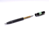 NOS Time Capsule - Stylomine No. 202 / 302 - Lost Brand of France - Unique "Anti-theft" 1940s Black Resin 1.18mm Leads Repeater Pencil