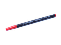 New Schneider Topball 850 05 / 811 European Euro Size Red Rollerball Pen 0.5mm Anti-Dry Refill Made in Germany 4004675085023