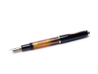 Pelikan 400NN 400 Flexible Nib Tortoise Brown Striped Gunther Wagner Fountain Pen