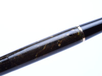 Parker Duofold Jade Green Lucky Curve Desk Pen Push Button Fountain Pen