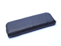Oversize MEGA Germany High Quality Black Faux Leather Pouch