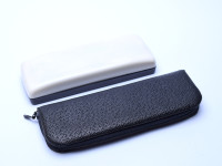 Oversize MEGA Germany High Quality Black Faux Leather Pouch