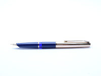 Pelikan M30 30 Rolled Gold Blue Fountain Pen