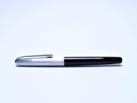  Pelikan Silvexa 21 (M21) 14K HEF Nib Silver Plated Cartridge Fountain and Ballpoint Pen Set in Box