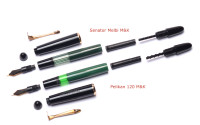 Pelikan 120 MK M&K Merz & Krell vs Senator Melbi