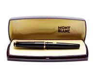 Extremely Rare Time Capsule 1960s MONTBLANC No. 32 With Exposed Thick D Nib DEF Size 14K 585 Gold Dokumentieren Fountain Pen in Box