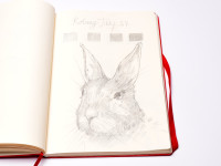 NOS New Rotring Tikky Mechanical Pencil w/ Rubberized Grip Dark Burgundy Bordeaux Color 0,7MM Leads