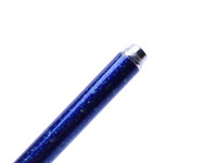 Clipless Lady DIPLOMAT Alpaca Silver & Blue Lapis Marble Lacquer Compact Fountain Pen