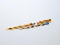 Vintage 1990s Flagship Aurora Magellano Italy Gold Plated Ballpoint Pen