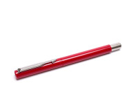 The Original 1992/93 IA - IIIL NOS PARKER Vector Made in France Classic Burgundy Maroon Red & Matte Steel Rollerball Pen in Box with Refill