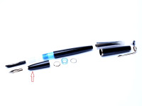 Vintage Black Resin Montblanc No. 12, 22, 32, 31 and other models Fountain Pen Semi-Hooded Nib Grip Front Section Part