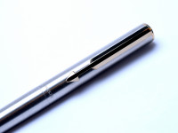 Parker Arrow Flighter DeLuxe Matte Brushed Stainless Steel Fountain Pen