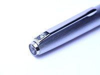 Pelikan SILVEXA No.28 Brushed Aluminum 14K 585 Gold EF Nib Fountain Pen
