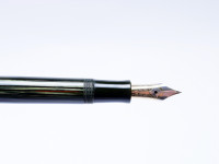 Faber Castell Osmia 884 F Tortoise Green Celluloid Fountain Pen