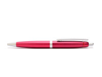 NOS New Rotring Freeway Red Rubin Metal Push Buttonte Satin Finish Ballpoint Pen In Box  S0213040 