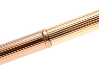 1990's Parker Insignia Dimonite G. 14K Gold Plated 0,5 MM Leads Push Mechanism Mechanical Pencil
