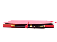 Parker Sonnet Black Lacquer & Gold Plated Trims Ballpoint Pen Made in France