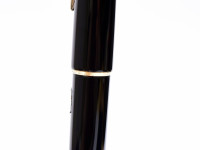 NOS 1970s MONTBLANC No. 320 360 380 Black Resin 14K EF Fountain Pen Lever Ballpoint & 1.17mm Mechanical Pencil Set in Box