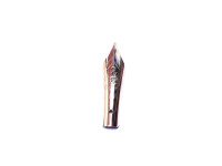 Original 1950's PELIKAN 400 400N 400NN Fountain Pen 14K 585 Solid Gold Flex Two Hole Nib F Size Unit Part Spare