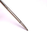 Original NOS PARKER Vector Made in USA Classic Matte Stainless Steel Rollerball Pen