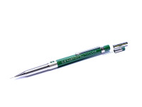 NOS 1970s 0.5mm Faber Castell TK Fine 9705/0 Germany Green H/2H/3H/4H/B/HB Knurled Mechanical Pencil in Box
