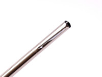 Original NOS PARKER Vector Made in USA Classic Matte Stainless Steel Rollerball Pen