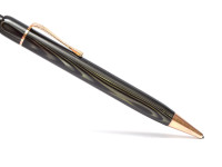 1936 MONTBLANC 72PL (72 PL) Pix Tiger Eye Pearl Celluloid 1.18mm Leads Mechanical Repeater Pencil From An Amazing Find