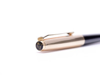 Mint 1960s Pelikan R30 / D30 / 30 Rolled Gold and Black Resin - 1.18mm Leads Mechanical Pencil