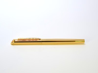 Made in USA 1980s Quill Gold Plated Rollerball Ballpoint & Mechanical Pencil Set in Box