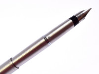 Parker 105 Fligher DeLuxe Stainless Steel Fountain Pen