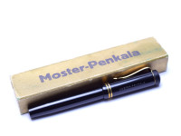 Rare 1930s MOSTER-PENKALA Berlin SW68 (No.930) Germany with Wet Fully Flexible EF 14K Nib Push Button Filling Piston Fountain