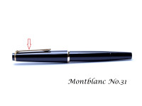 Vintage Montblanc No. 31 Fountain Pen Clip Part Spare Repair