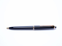 Rare 1960s MONTBLANC 26 Black Resin & Gold 1.18mm Push Button Repeater Mechanical PencilRare 1960s MONTBLANC 26 Black Resin & Gold 1.18mm Push Button Repeater Mechanical Pencil