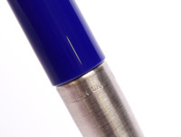 Original 2004 I.I T.III NOS PARKER Vector Made in UK Classic Blue Purple 0.5mm Mechanical Pencil with Eraser in Box