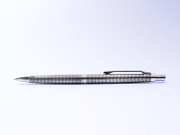 Rare 1975 Crosshatch Knurled PILOT CUSTOM 0.5mm Sterling Silver Solid 925 Namiki Mechanical Pencil Japan