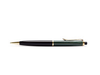 Vintage Rare 1950s Pelikan 450 Slimline Tortoise Green & Gold Filled Trims Repeater 1.18mm Lead Mechanical Pencil