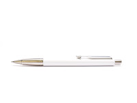 Original 2005 T.III Y NOS PARKER Vector Made in UK Classic White 0.5mm Mechanical Pencil with Eraser in Box
