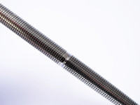 Rare 1975 Crosshatch Knurled PILOT CUSTOM 0.5mm Sterling Silver Solid 925 Namiki Mechanical Pencil Japan