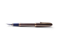Limited Edition Louis Cartier Dandy Gold Lacquer Enamel 18K Nib Fountain Pen