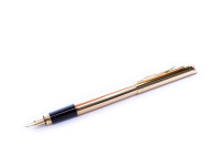 made in USA Quill 18k 750 Gold Filled Fountain Pen