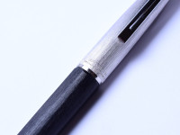 Waterman France (C/F) CONCORD Concorde Argente Rhodie Silver Rhodium 18K Gold Fountain Ballpoint Pen