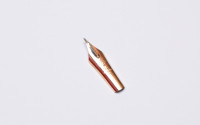 Stunning Rare 1940s-50s Italy's ANCORA Lusso - Blue Sapphire Marbled Celluloid w/ 14K Super Flex EF Nib Piston Fountain Pen