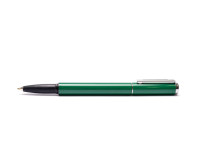 Rare Vintage 90’s Sheaffer Award Leaf Green Rubberized Grip Rollerball Pen 